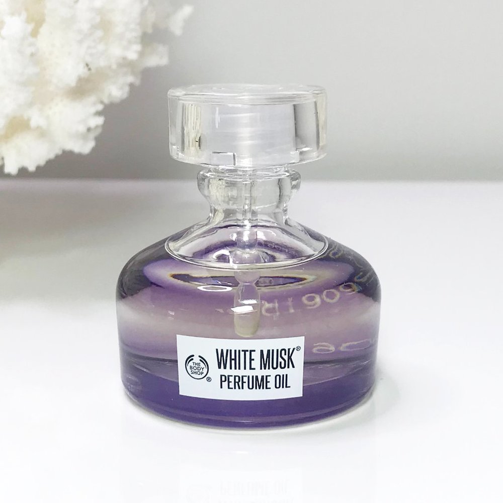 The Body Shop, WHITE MUSK, Perfume Oil  (RARE!)